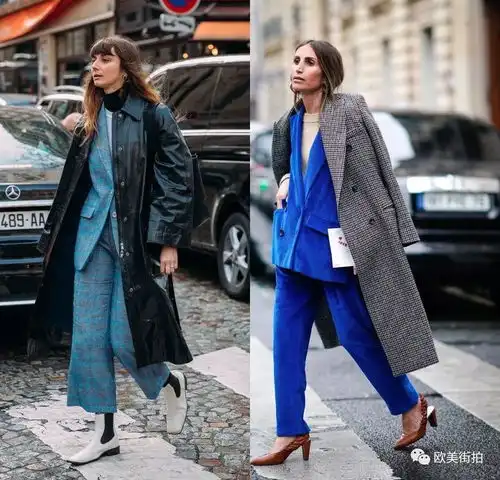 冬天穿点蓝色好看又时髦 冬天穿点蓝色好看又时髦
