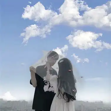  比水还干净的情侣头像从前书信远车马慢,一生只爱一个人