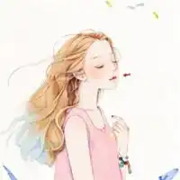  森系复古手绘插画图片微信头像图片大全