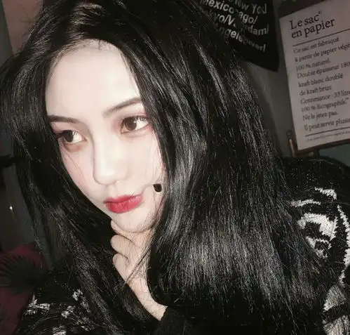 头像女霸气黑色系女生qq