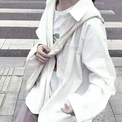  白色系小清新部位女头不参加社女生头像我要个性网