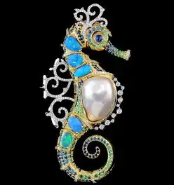 欧泊和珐琅展现动物独特气质俄罗斯珠宝商全新珠宝系列 欧泊和珐琅展现动物独特气质俄罗斯珠宝商全新珠宝系列