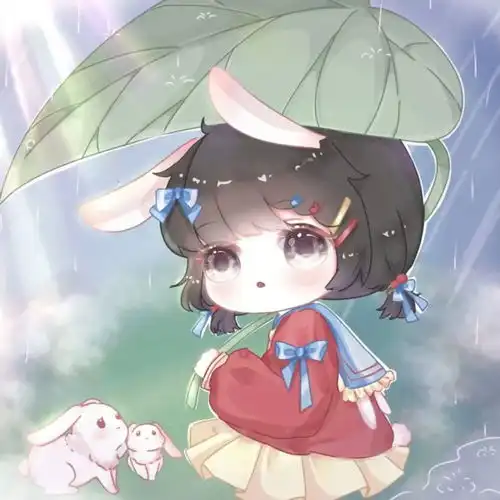  可爱仙气动漫闺蜜头像曲奇和你都是我私藏的小星球