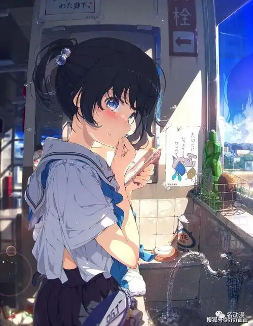  萌系清新美少女插画作品欣赏