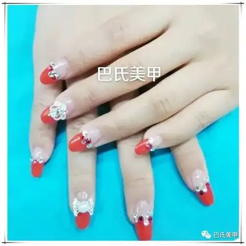  巴氏美甲美图回顾红色系列