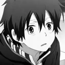 冷酷帅气动漫男生头像黑白侧脸简约 冷酷帅气动漫男生头像黑白侧脸简约