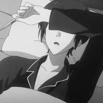 男生头像丧系伤感动漫女