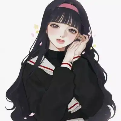  白苏二次元古风女头