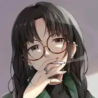 女生手绘头像超拽高冷