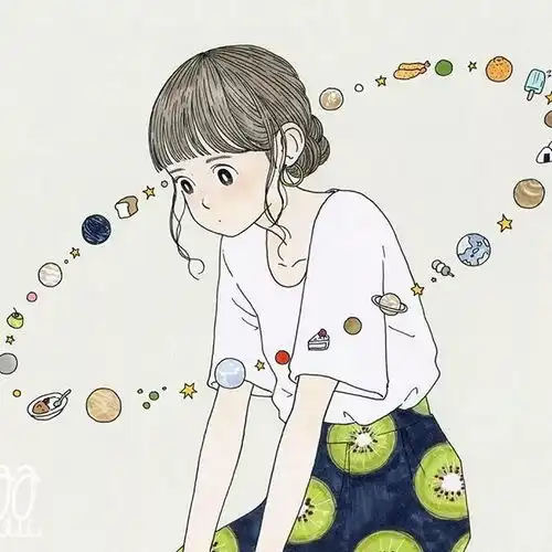 美爆一组超治愈系清新插画,满满少女心,快来吸一下 美爆一组超治愈系清新插画,满满少女心,快来吸一下