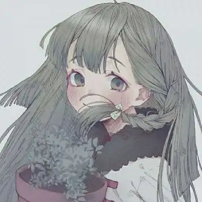  动漫女生头像唯美可爱风