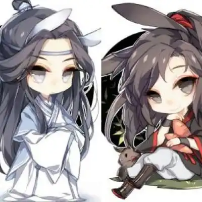  魔道祖师情侣头像图片