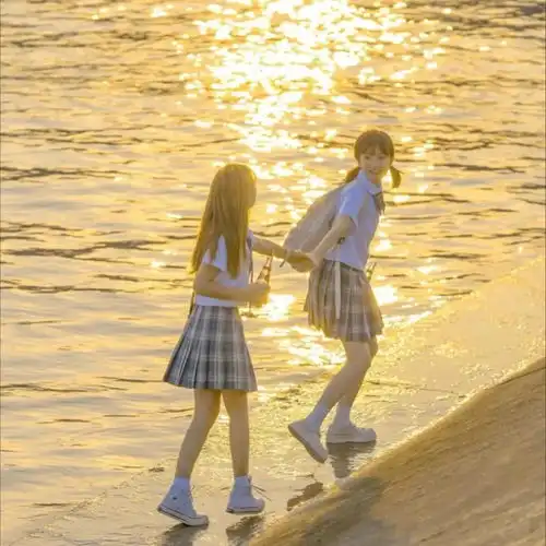 闺蜜头像仙女系一人一半