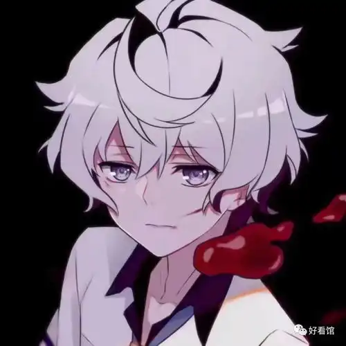 高质量动漫头像男黑色系