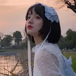  女生头像侧脸唯美漂亮高冷气质女神头像侧脸图片