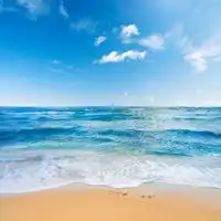  大海蓝天唯美图像9