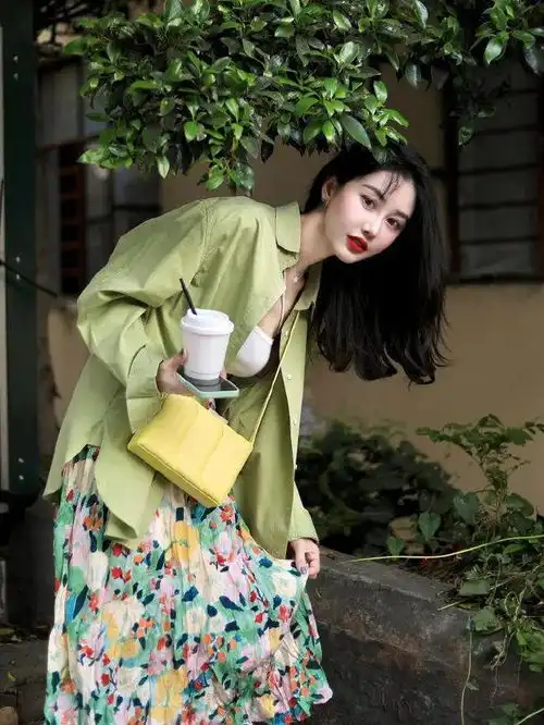  春夏绿色系穿搭合集绿色好心情