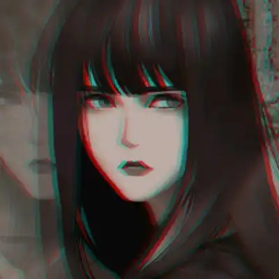 丧系情侣头像动漫单人男