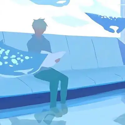  千鹤安利一波养眼的蓝色壁纸作风景静物头像我要个性网