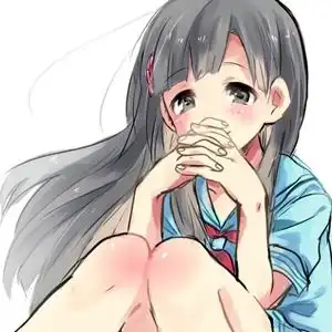  插画动漫二次元头像萌系女