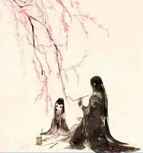 古风头像女生黄色系女孩