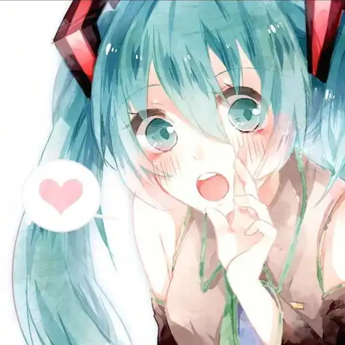  初音未来少女头像世界第一公主殿下