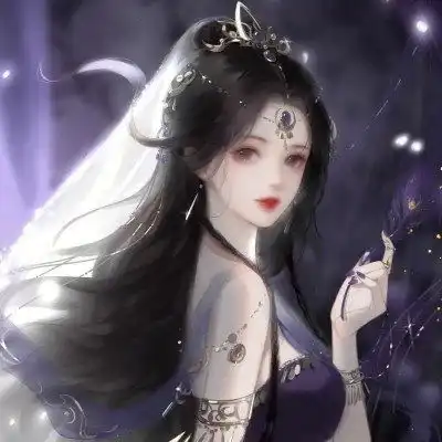 古风头像女生黄色系天蝎
