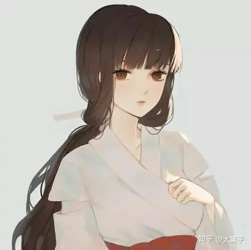 古风头像女生黄色系佛系