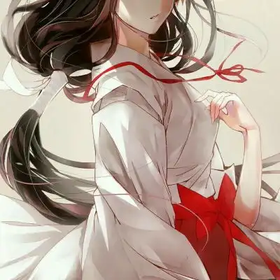  林弦唯美古风动漫女头君子可否陪我一生.