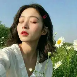  绿色系头像女清新绿色同一人系列多张