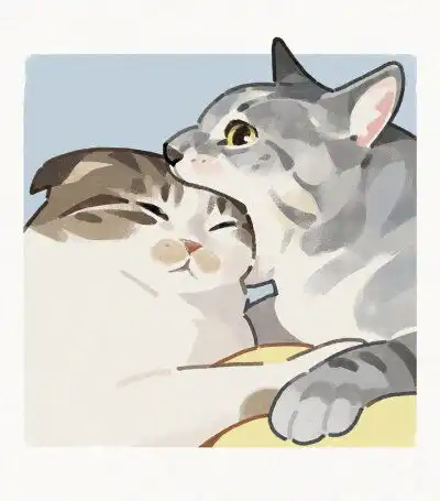  可可爱爱的二次元化猫咪系列猫咪二高清图片,堆糖,美图壁纸兴趣社区