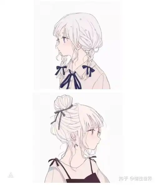  女生头像微丧动漫女头