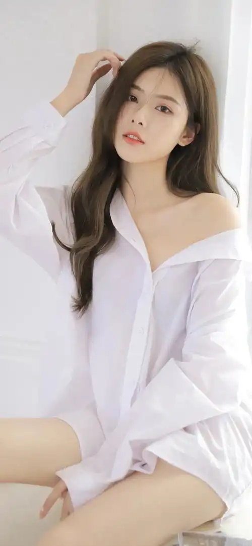 白色治愈系壁纸头像女美