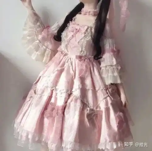  洛丽塔头像洛丽塔图片头像女生头像粉色洛丽塔下半身洛丽塔裙子图片大全