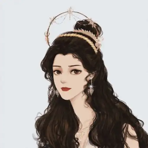  马克笔手绘清新唯美风格,迪士尼公主头像