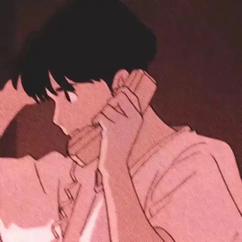  头像偏红男生漫画头像