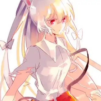 插画动漫二次元头像女