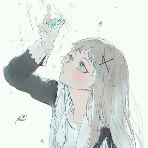 微信头像图片系列女生插