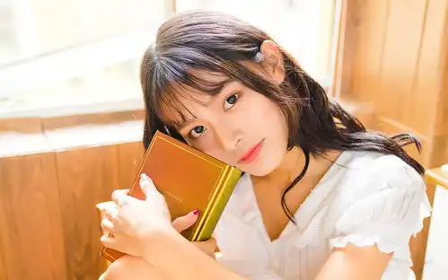  治愈系白裙美女写真