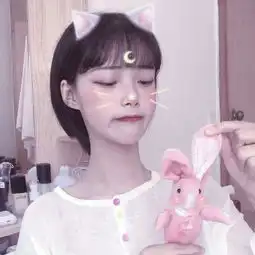  可爱卖萌女生闺蜜头像两人三人四人