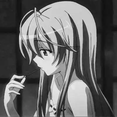  梦钰.黑色系动漫女头.优质.