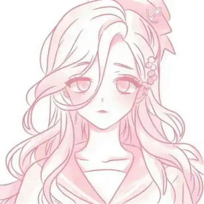  动漫女粉色系列头像,可爱又萌的粉色少女