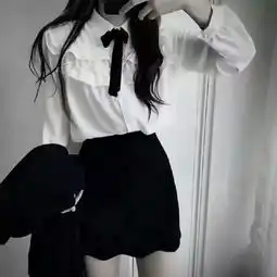  领带衬衫制服部位情侣头像