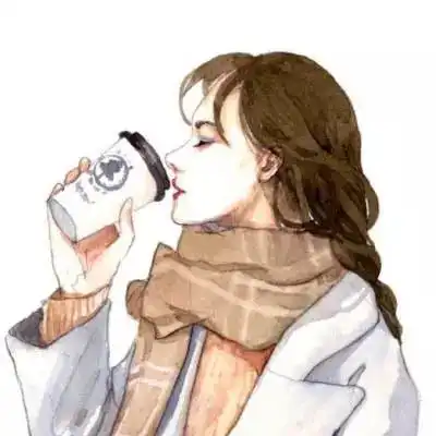  女生头像和丧句没有你,我也很好