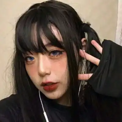 头像女霸气黑色系女生黑