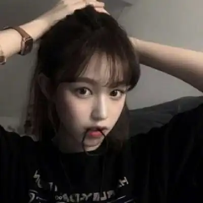 可爱系头像女生真人可保