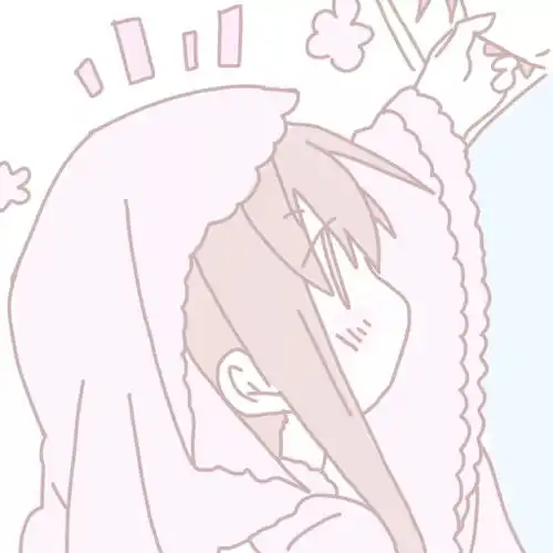  头像粉色少女心