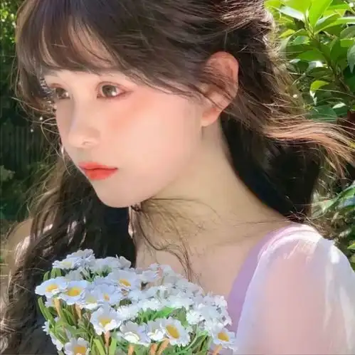  真人女生头像夏未央,秋生至,何必觅闲愁