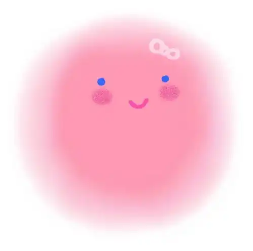  发光纯色表情头像