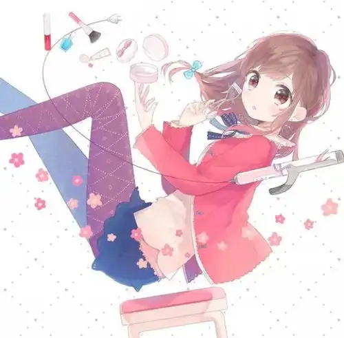 清新治愈系头像动漫女卡